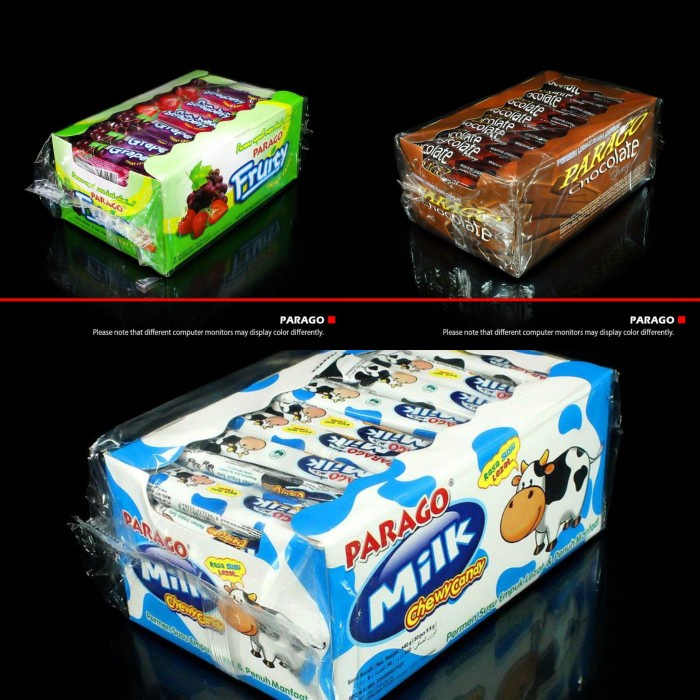 

✨PROMO✨ -Permen Parago Milk Chewy Candy Box isi 80pcs MURAH BANGET