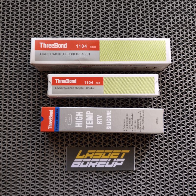 LIQUID GASKET LEM PAKING THREEBOND TRIBON ABU HIGH TEMP SUPER SEALER BESAR KECIL 25 30 50 GRAM 25g 3