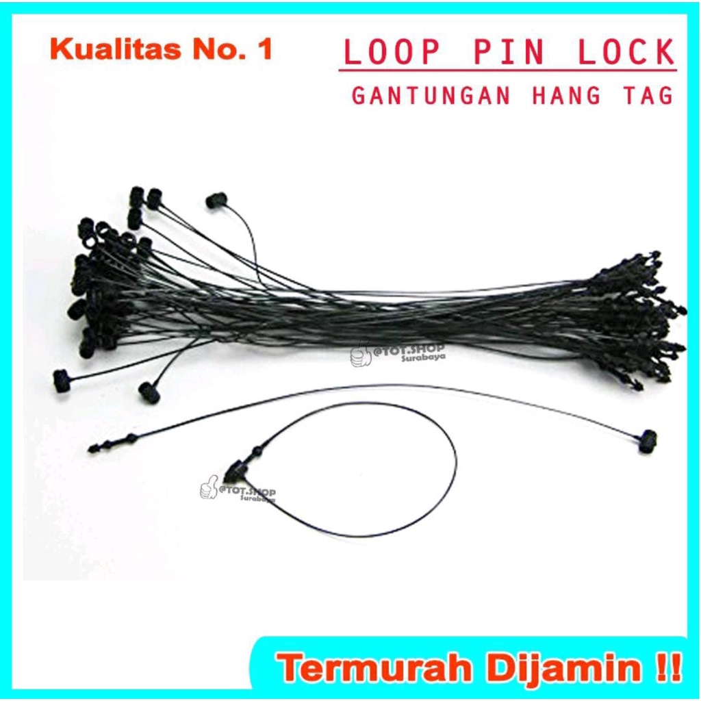 

TALI Loopin TERMURAH ISI 100 PCS/LABEL PAKAIAN