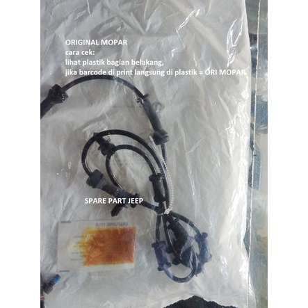 Sensor ABS Depan Jeep Wrangler Rubicon JK Mopar