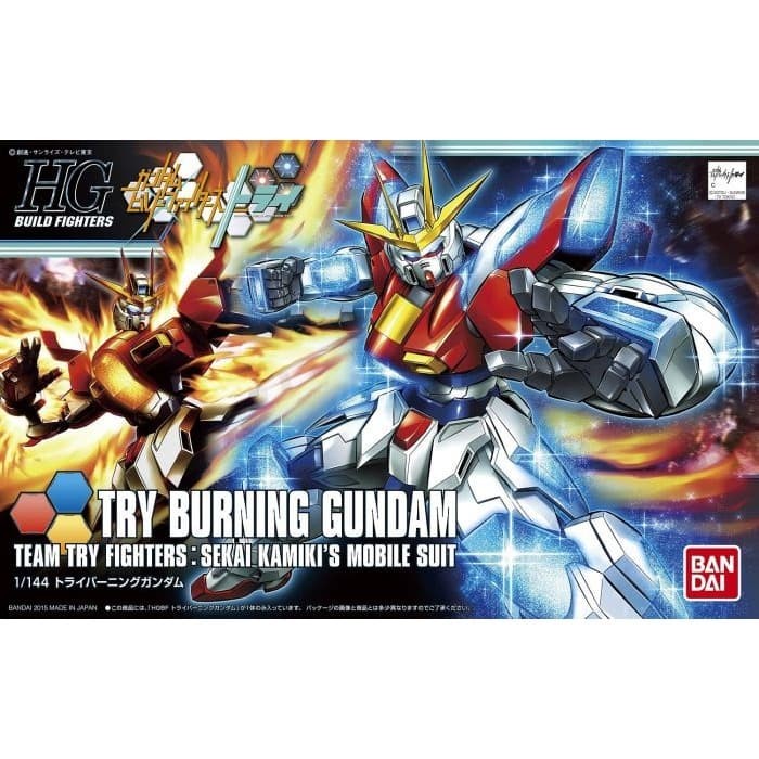 Rptsh HGBF 1/144 HG Try Burning Gundam Bandai
