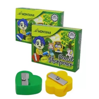 

PENCIL SHARPENER / SERUTAN BUAH PENCIL ISI 24 PCS