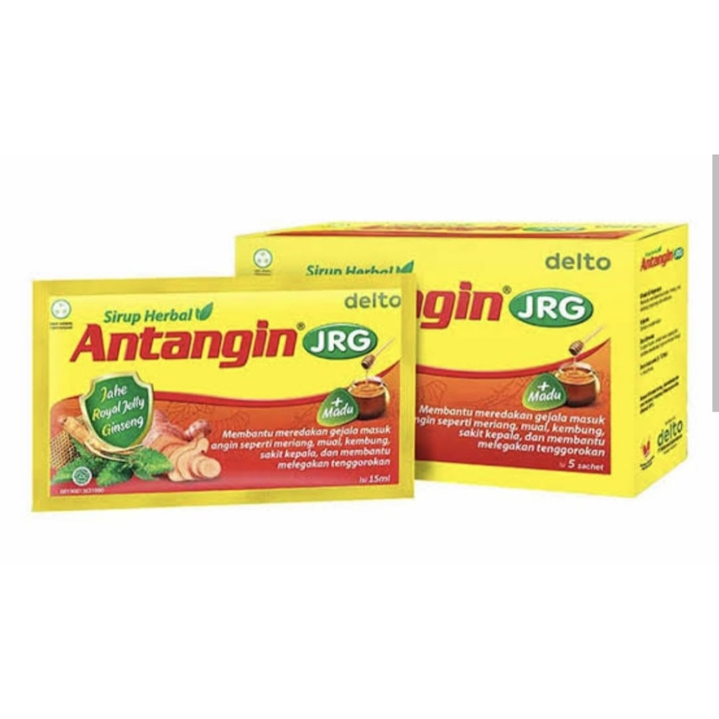 Antangin Cair JRG 12 Sachet & Antangin Cair Habbatussauda isi 12 Sachet