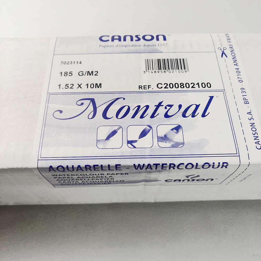 

Canson Montval 152X1000 Cp 185G