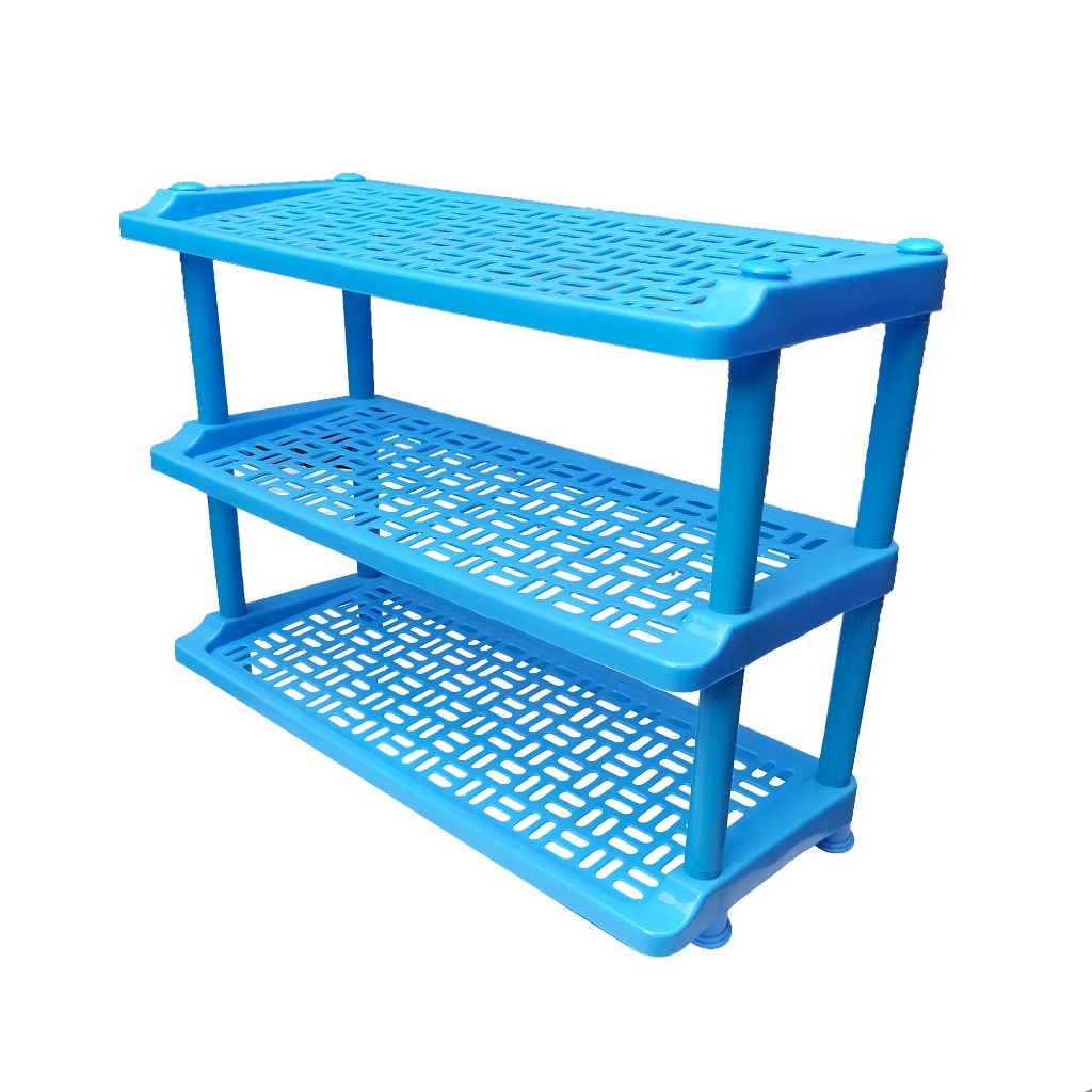 Rak Sepatu CELLINI Susun 3 / Rak Sepatu Miring Besar Susun 3