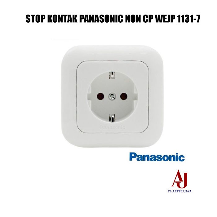 Stop Kontak Panasonic Non CP Wejp 1131-7 Wide Series Panasonic 1131-7