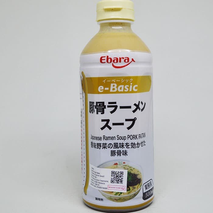 

EBARA TONKOTSU RAMEN SOUP A331M 500 ML