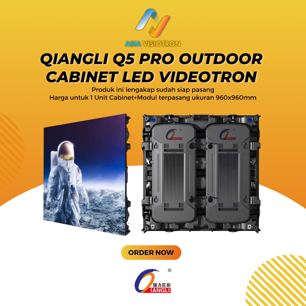 Q5 Pro Outdoor Cabinet Qiangli LED Videotron - Ready To Use