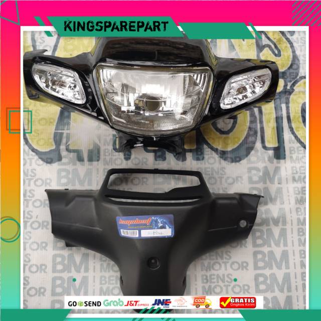 Batok Kepala Depan Vega R Lama / Cover Head Lamp Vega Lama / Vega R Lama Full Set Reflektor Lampu