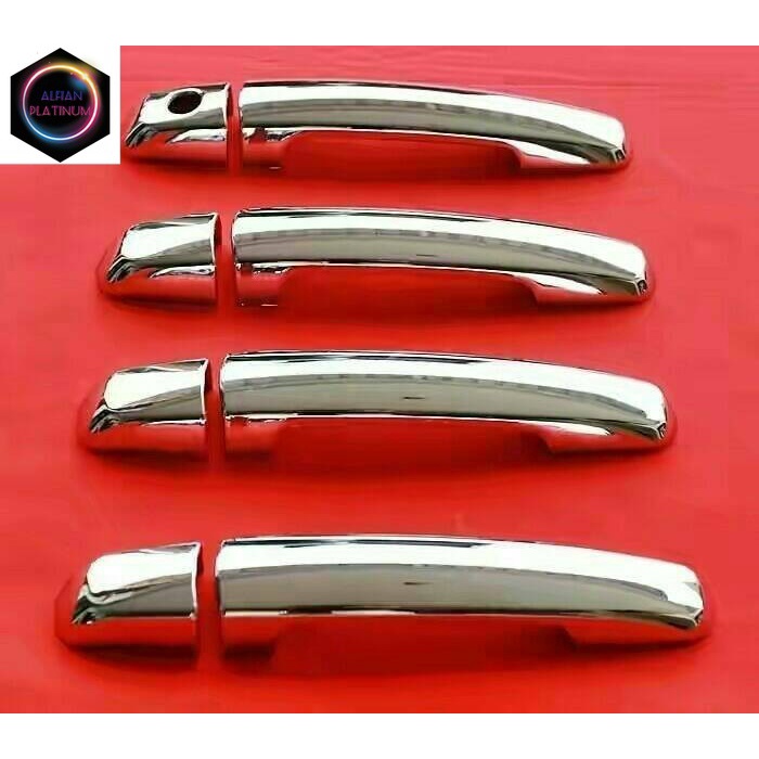 Cover Door Handle Suzuki SX4 X-over X over Full Chrome Otomotif aksesoris
