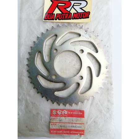 ger gear gir rantai roda belakang original ori suzuki rgr150 rg rgr 150 sprinter jumbo 428 42 T 42 T