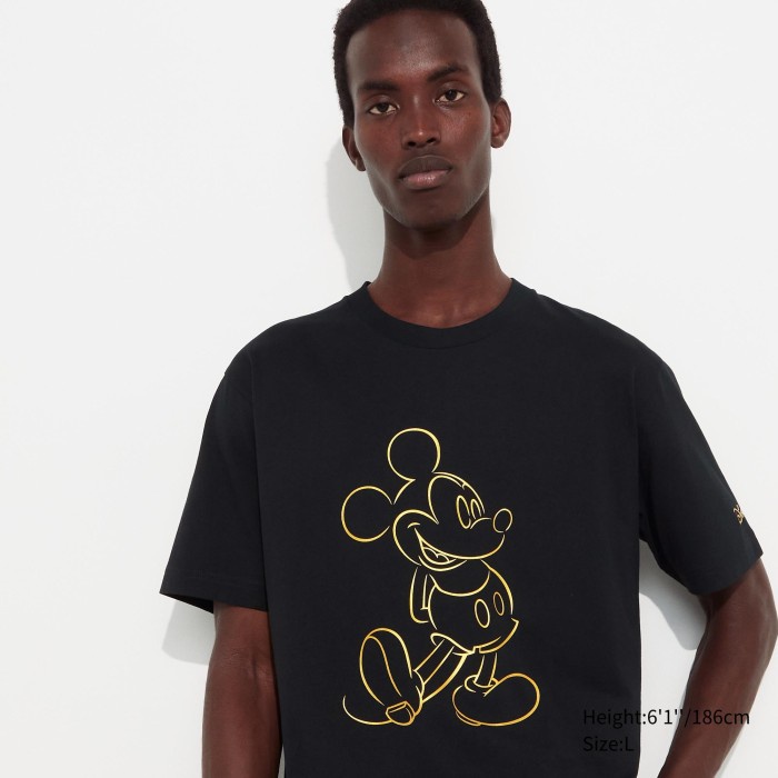 UNIQLO UT Disney Lengan Pendek (Mickey Shines) 466791 Uniseks