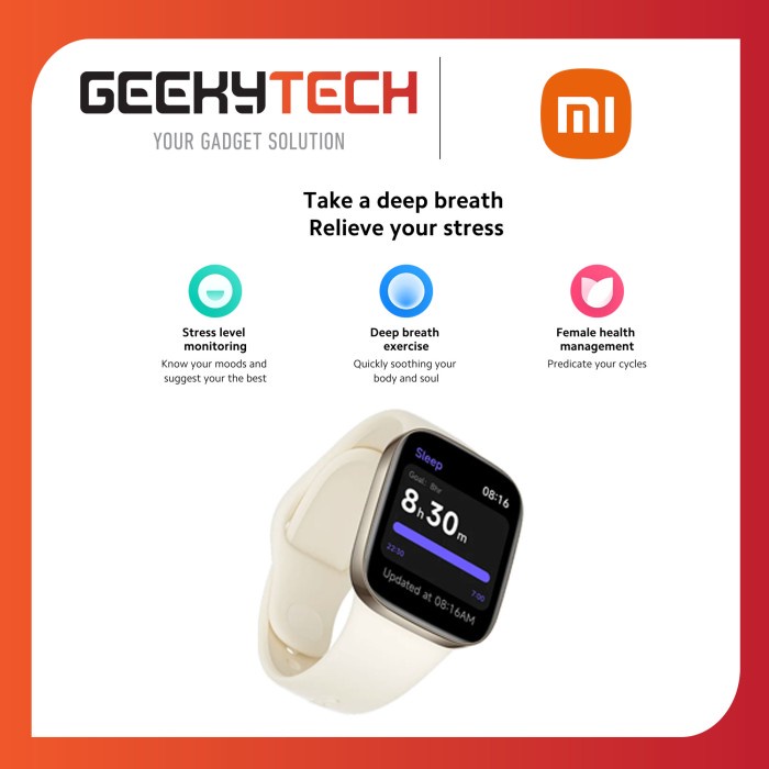 Xiaomi Redmi Watch 3 Smartwatch / Redmi Watch 3 - Garansi Resmi - Black