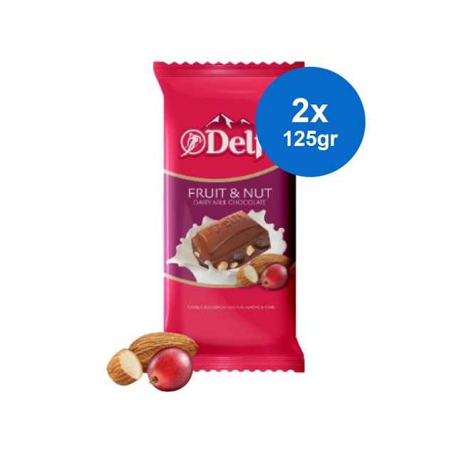 

Delfi Fruit & Nut 125 gr x 2