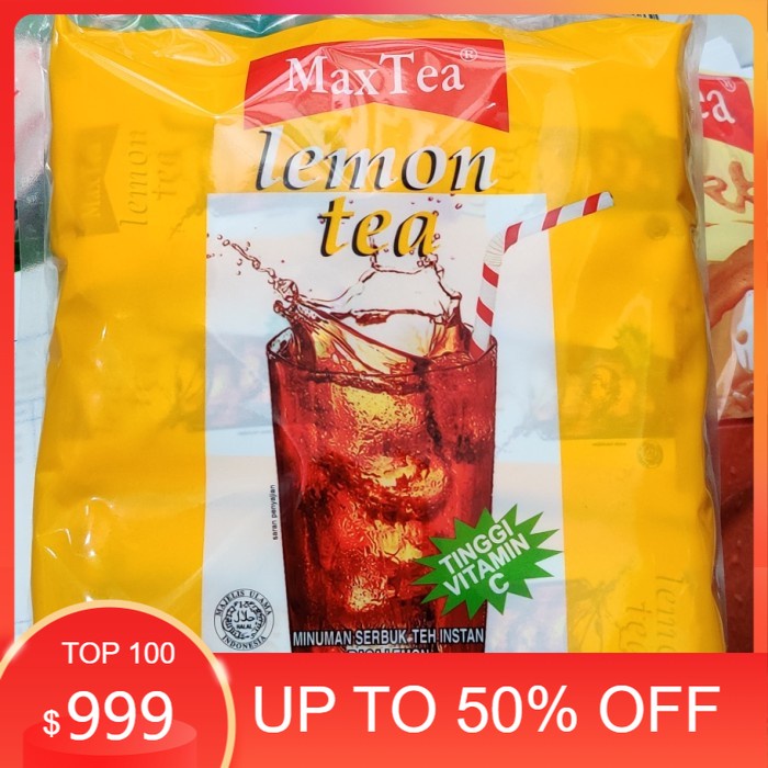

new Max Tea Lemon Tea isi 30s Maxtea Sachet 25 gr MURAH Ready