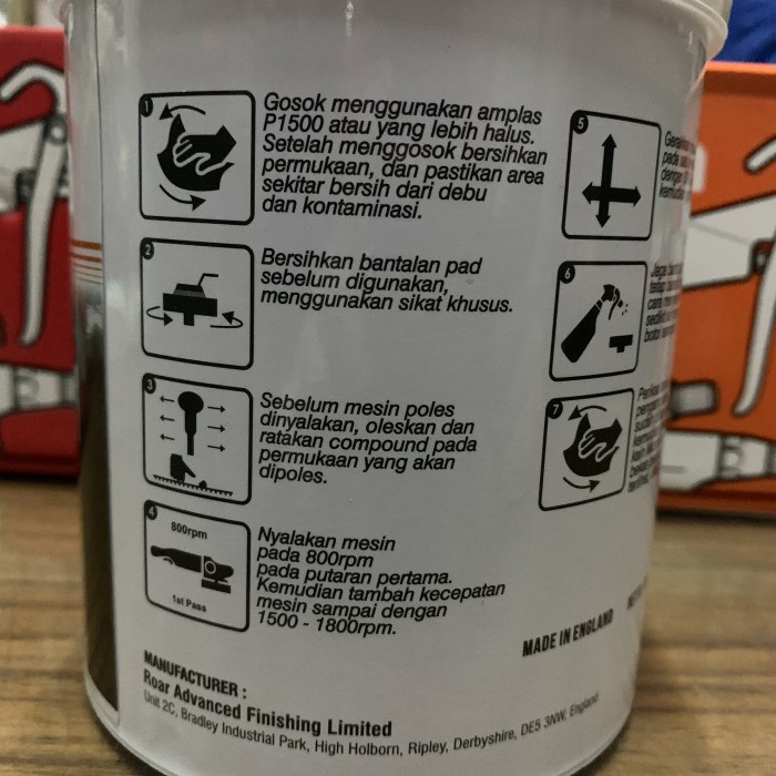 kompon tanuri compound water based 1 kg