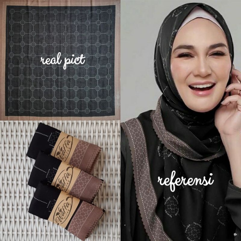 Hijab Segiempat Deenay KW Kayla Motif ALLUNA MAYA