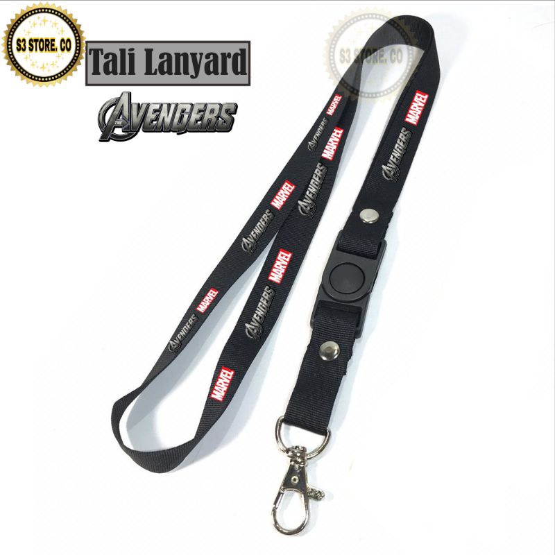 

TALI LANYARD AVENGERS MARVEL GANTUNGAN KUNCI/GANTUNGAN ID CARD/GANTUNGAN HP/GANTUNGAN FLASHDISK Best seller COD