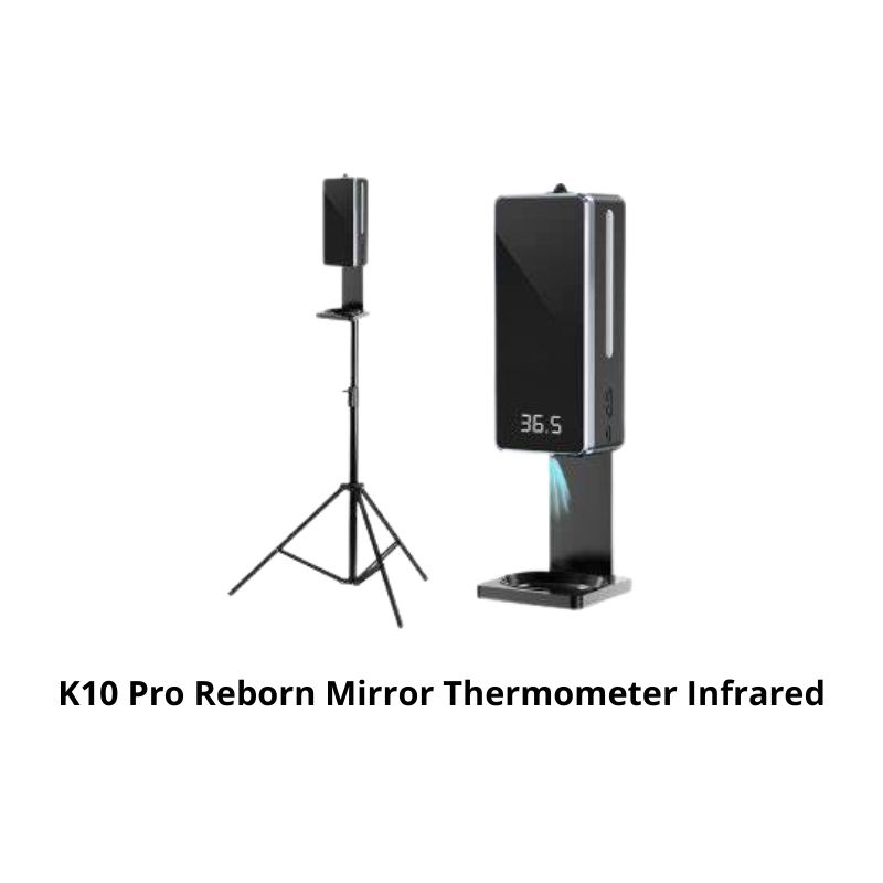 K10 Pro Reborn Mirror Thermometer Infrared Hand Sanitizer Dispenser