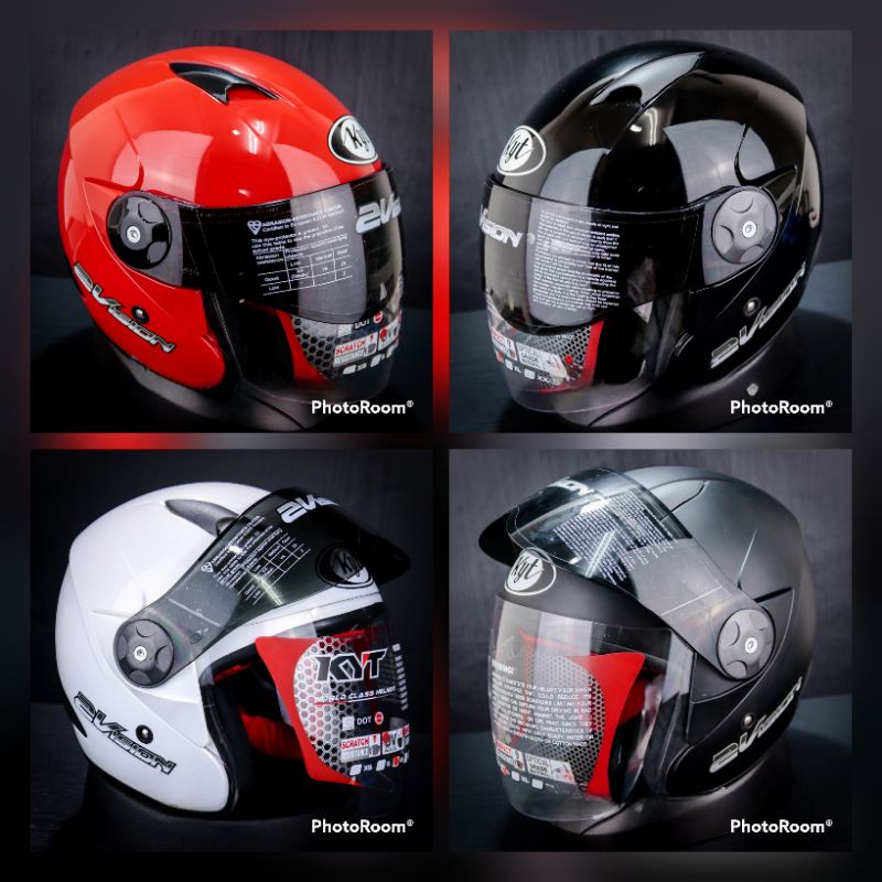 helm kyt 2 vision original 100% asli