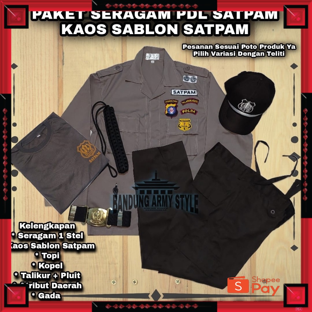 12.12 SERAGAM SALE / Seragam security terbaru / Seragam PDL terbaru LENGKAP / Seragam Security Cokla