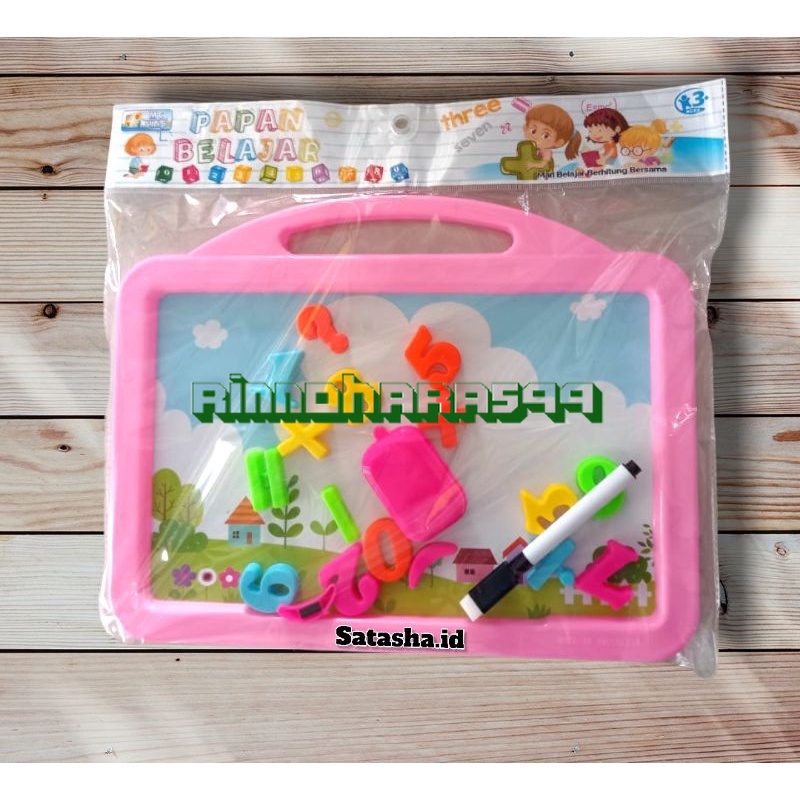 

MB 02 MAINAN ANAK EDUKASI PAPAN TULIS PLUS ANGKA MAGNET / MAINAN ANAK DRAWING BOARD + ANGKA MAGNETIC