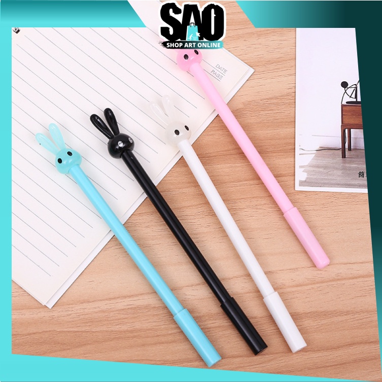 

SAO - S6073 Pena Bentuk Karakter Kepala Kelinci / Bolpen Karakter Bunny Lucu Unik / Pulpen Karakter Gel Imut / Pulpen Gel Pena