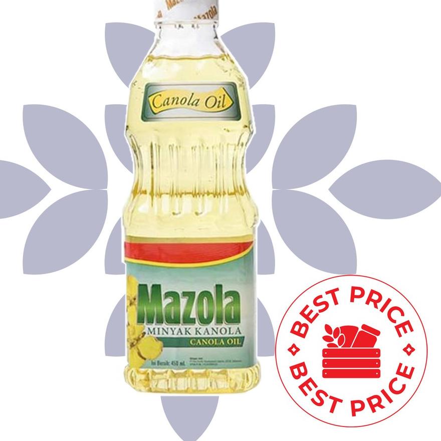 

MAZOLA - CANOLA OIL (MINYAK CANOLA) - 450 ML (LEMAK TAMBAHAN MPASI)