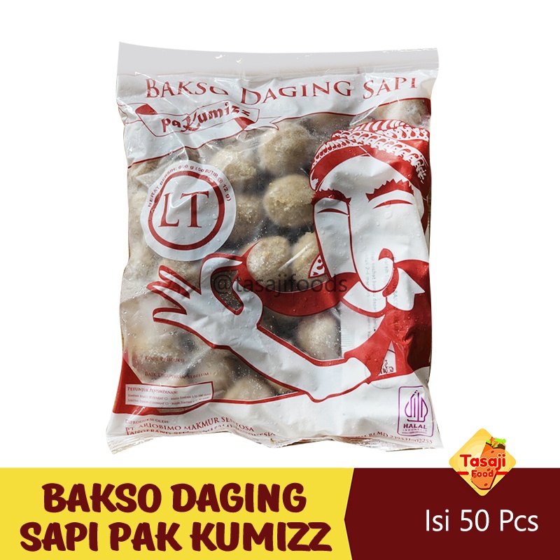 

Bakso Daging Sapi Pak Kumizz Isi 50pcs