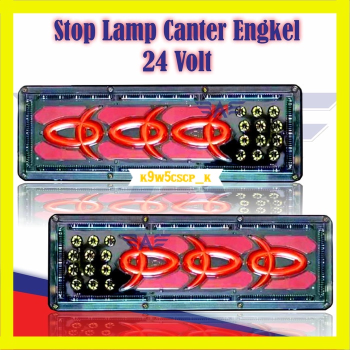 Stoplamp Truk Canter Engkel 24 Volt