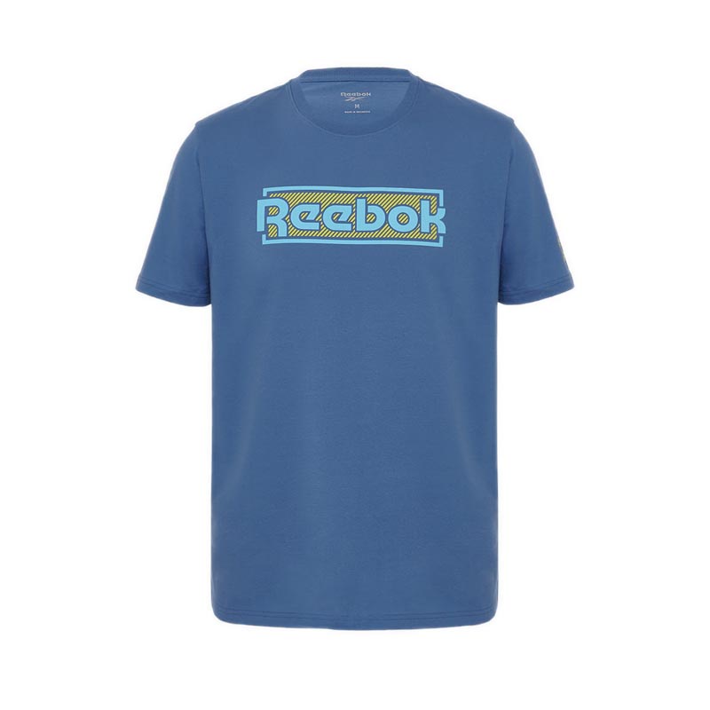 Reebok Men T Shirt - Blue