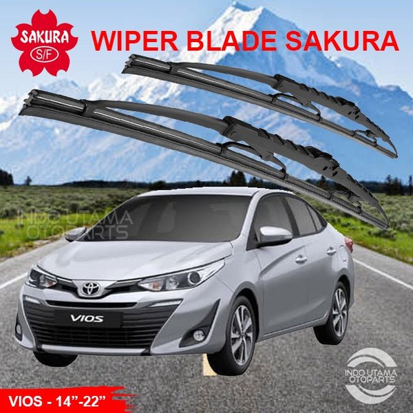 Wiper Kaca Depan Vios Wiper Mobil SAKURA