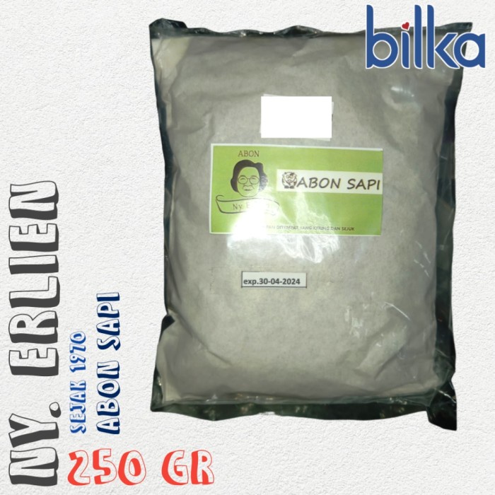 

Ny. ERLIEN Abon Sapi 250gr
