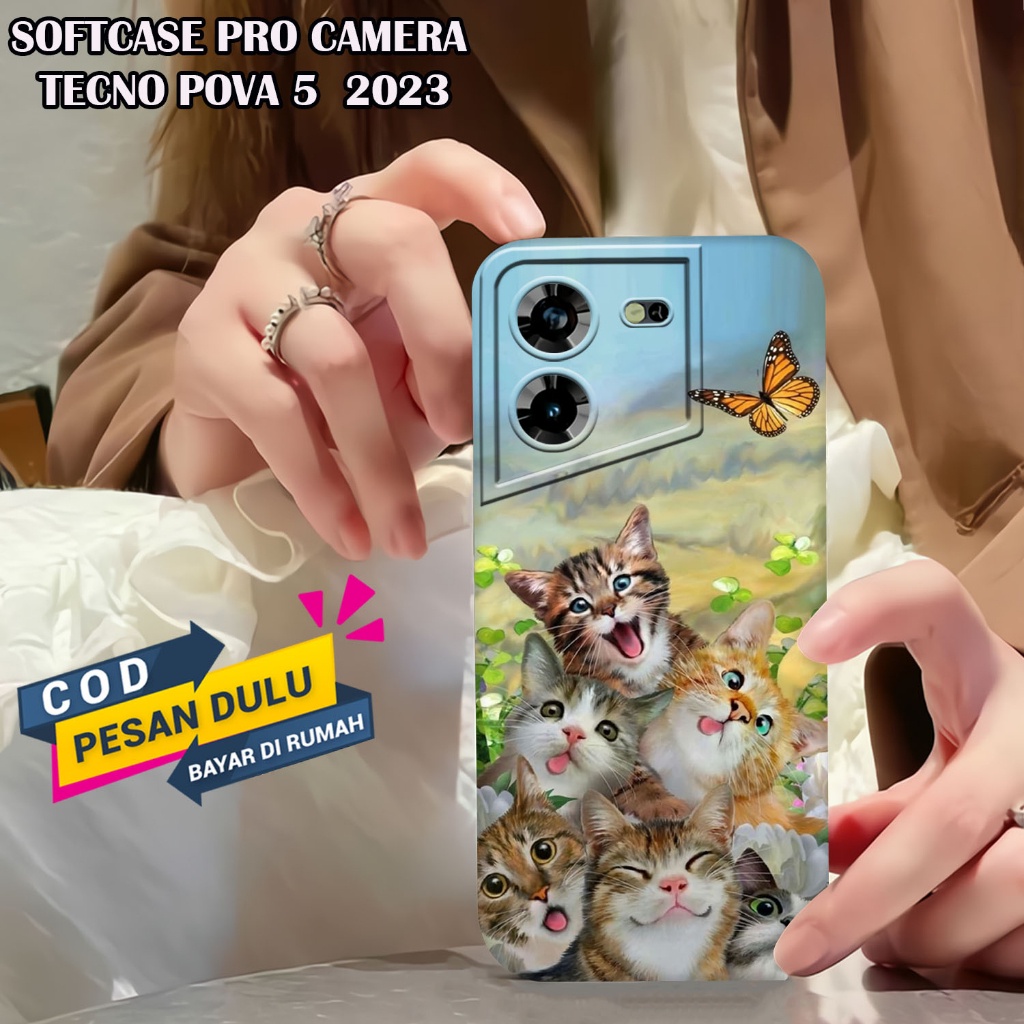 (YS130) Sofcase Procamera Tecno Pova 5 2023 Terbaru - Case Hp Tecno Tecno Pova 5 2023 Terbaru - Casi