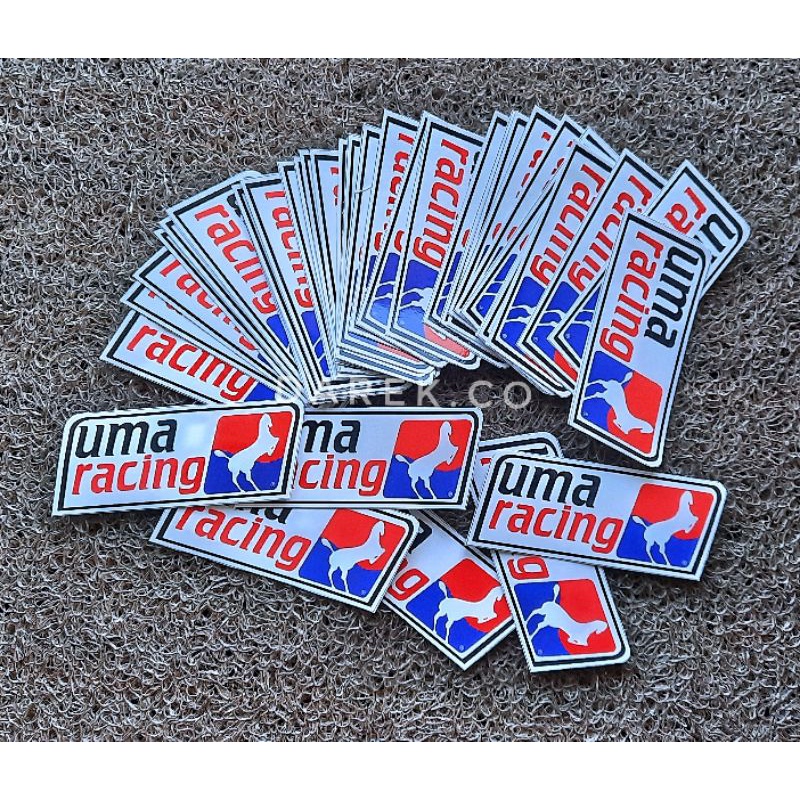 01 STICKER UMA RACING PRINTING, STIKER PRINTING, CUSTOM STIKER