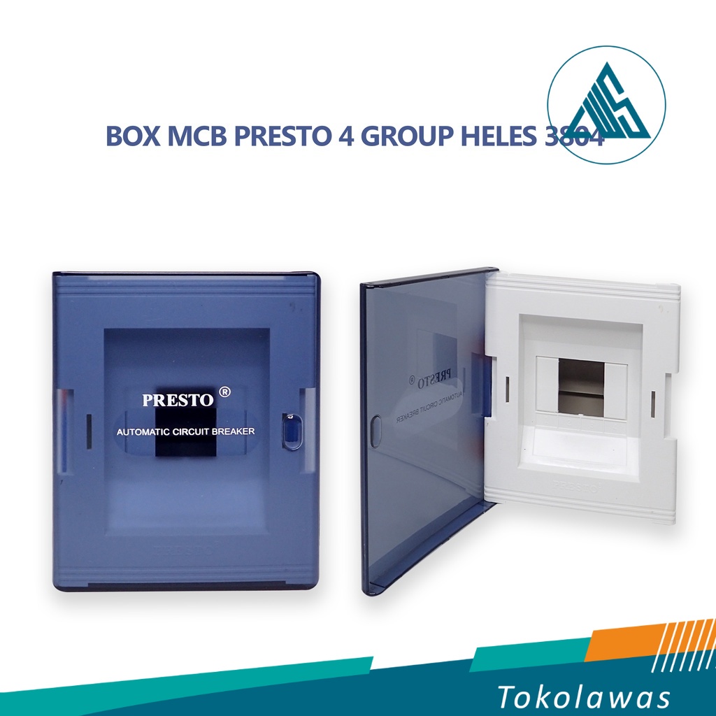 TOKO LAWAS, BOX MCB PRESTO FUSE BOX 4 GROUP HELES F 3804