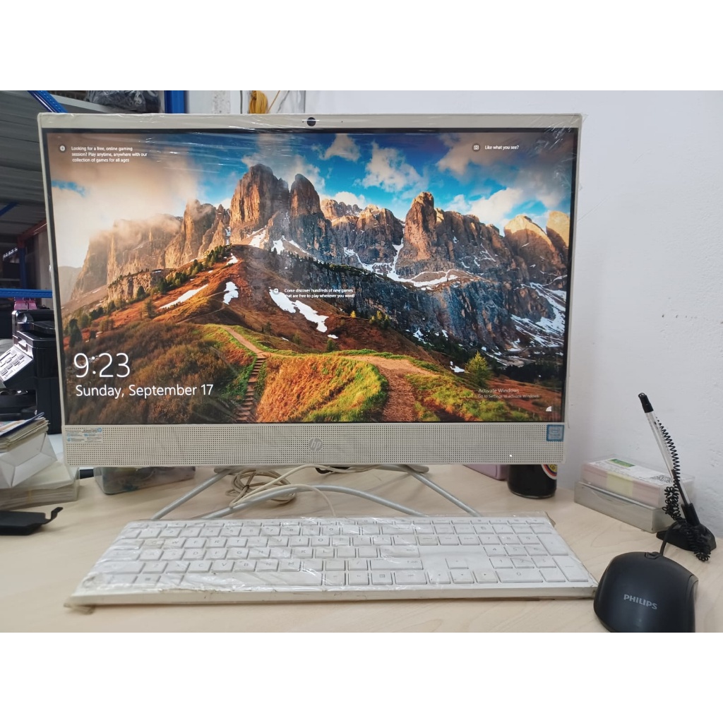 Komputer PC AIO All In One HP Intel Core i5 Gen 8 Touchscreen
