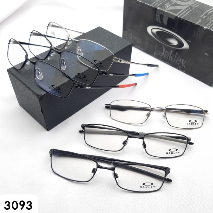 frame kacamata baca casual kantoran titanium pria wanita sporty Valve Full