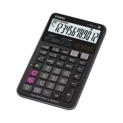 

Kalkulator Meja CASIO JJ-120D Plus Office Desktop Check & Correct Series Calculator 120 D