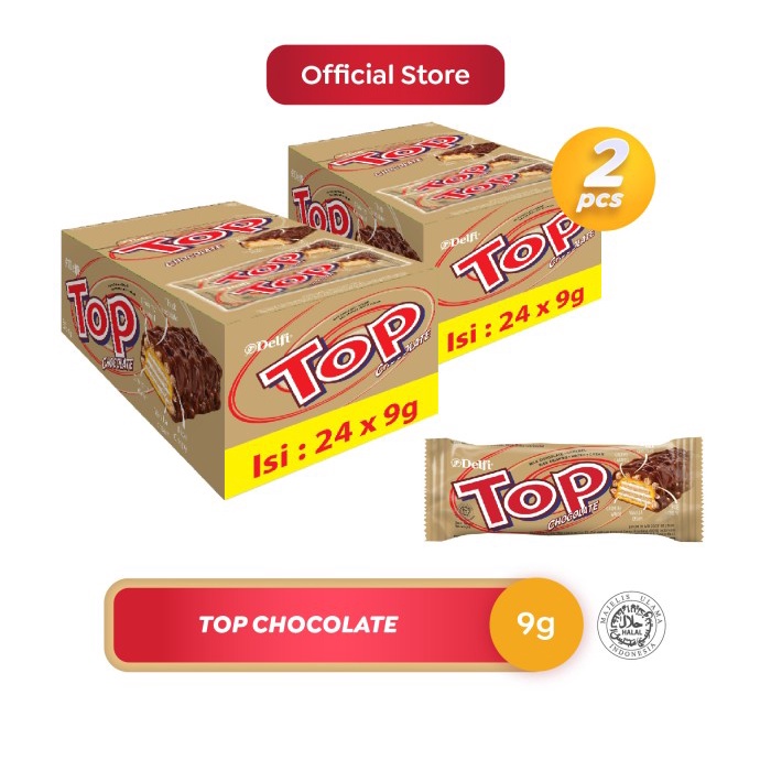 

Delfi Top Chocolate 9 g (24pcs/Box) - 2 Box