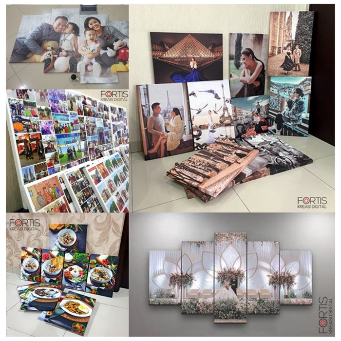 Cetak Foto Kanvas/Canvas Photo Print 50 x 50