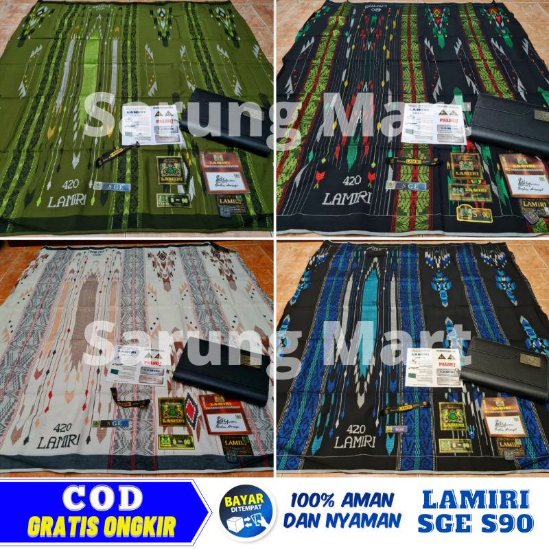 SARUNG LAMIRI SONGKET SGE 420 S90 SUTRA COD