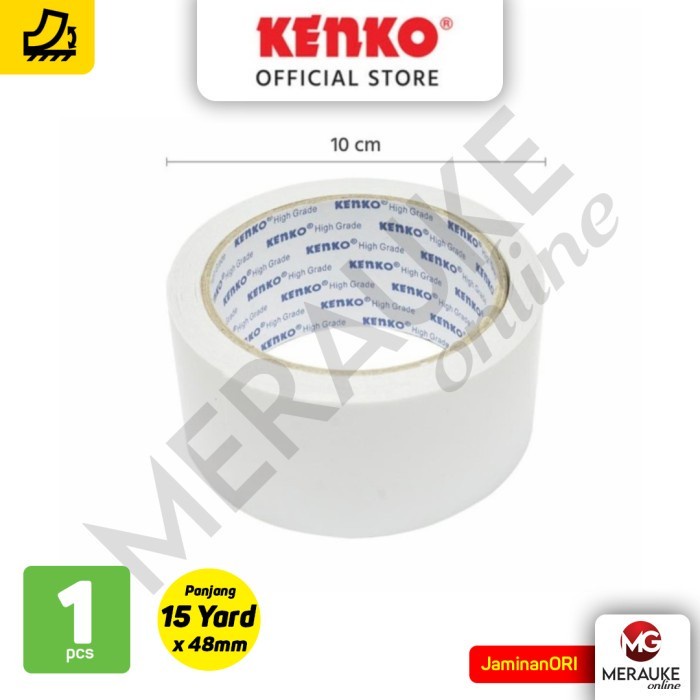 

Double Tape KENKO 2 inch / 48mm x 15Yard Blue (1 KARTON isi 60 Roll)