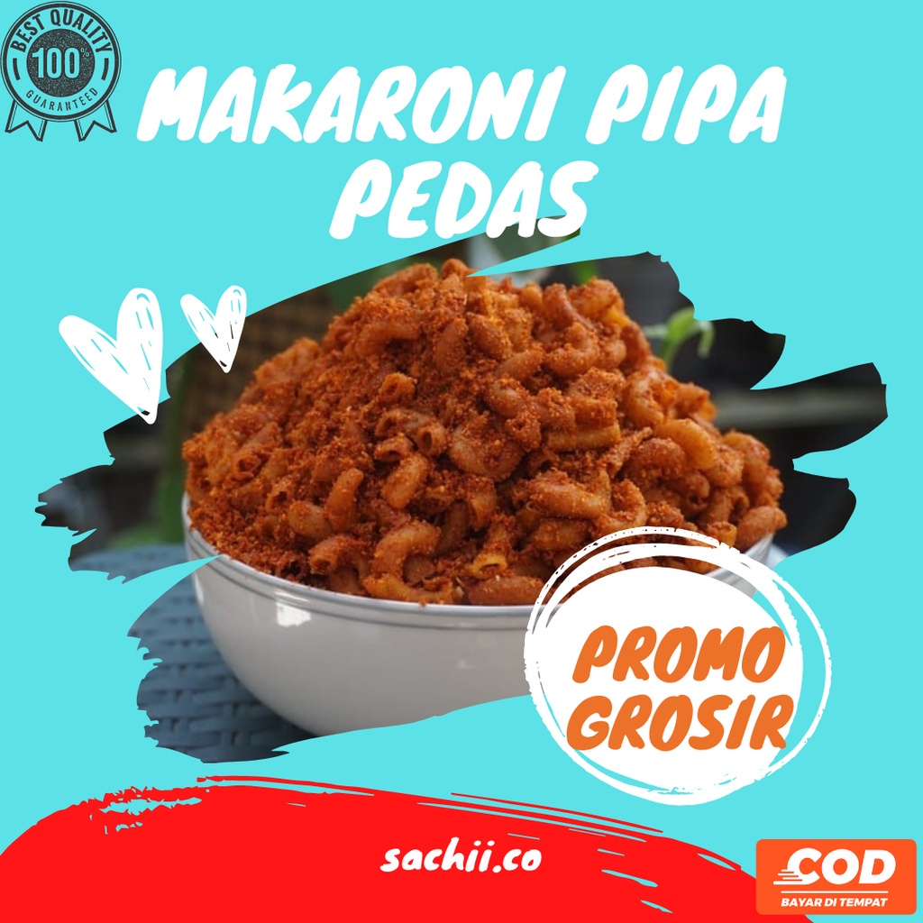 

Makaroni Pipa Pedes 150gr Camilan Pedas Cemilan Makroni Gurih Bumbu Khas (PROMO SPESIAL GROSIR)