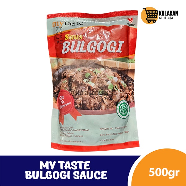 

My Taste Bulgogi Sauce 500gr - Saus Bulgogi