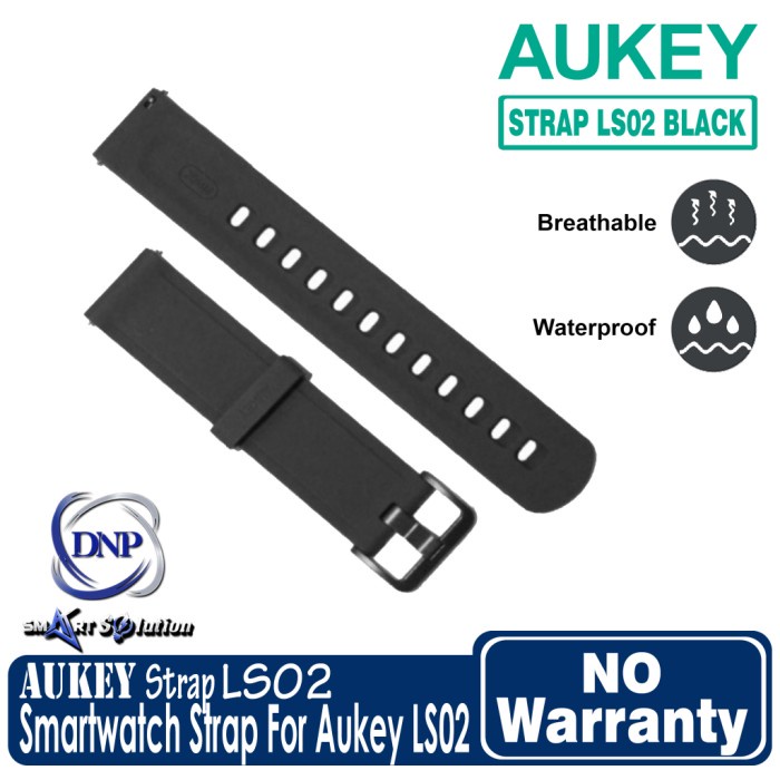 ✨LARIS✨ -Aukey Smartwatch Strap LS02 20mm  - BLACK