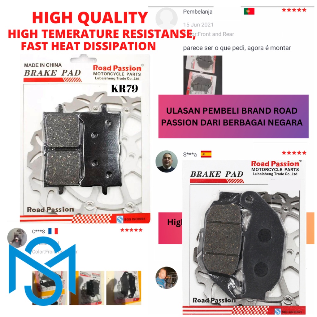 Kampas Rem Honda CB150R X-MOTION CB150R STREETSTER CB150 R EXMOTION HIGH QUALITY