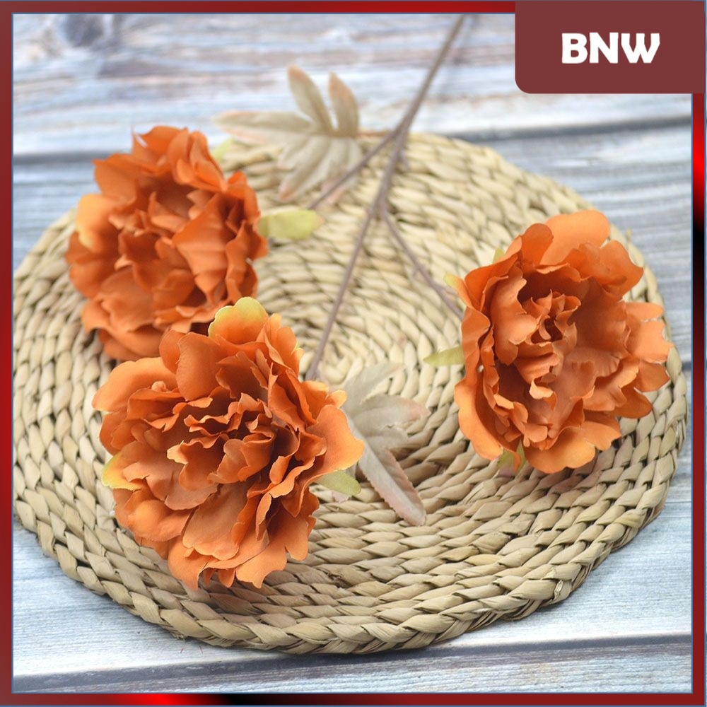 BNW - Bunga ANYELIR 60cm Artificial / Bunga Plastik Artificial / Bunga Dekorasi Hias - GROSIR