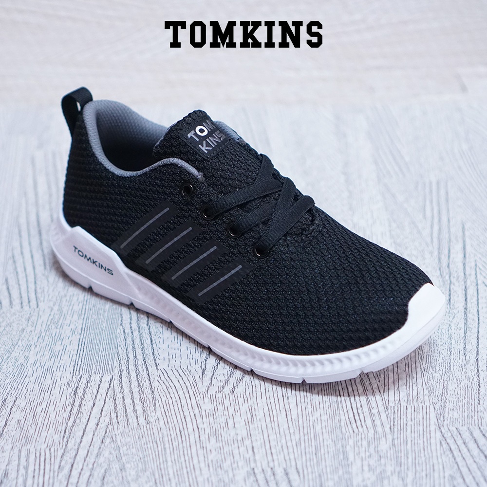 TOMKINS Sepatu Anak Remaja Banshee Alpha - Black Grey