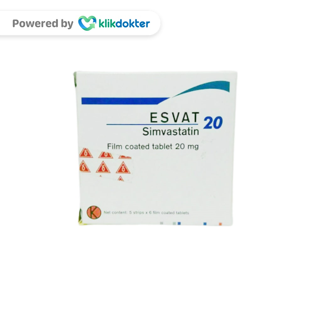 Esvat 20mg 6 Tablet